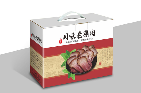四川老臘肉包裝應該按照什么方法定制