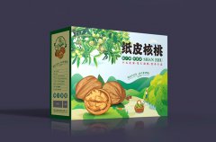 定制核桃包裝盒禮盒，突出農產品產地賣點